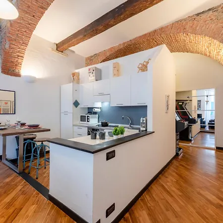 公寓 Charming Flat Next To Genoa's Aquarium - Happy